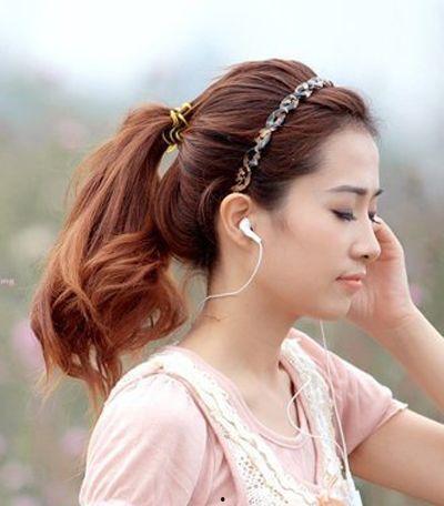 扎刘海视频成人女生,成人女生扎刘海教程